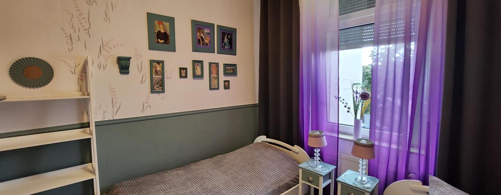 Elena Flat Lavendel Duisburg Zentrum Dış mekan fotoğraf